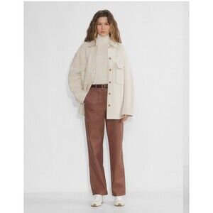 Aritzia Wilfred Free Lucy Pant‎ Camel Vegan Leather Sz 16